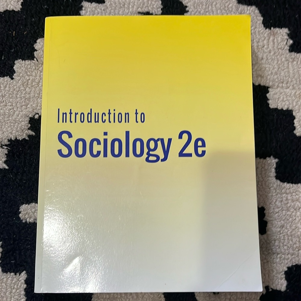 Introduced to sociology 2e